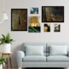 3D Design Wall canvas 6Piece set